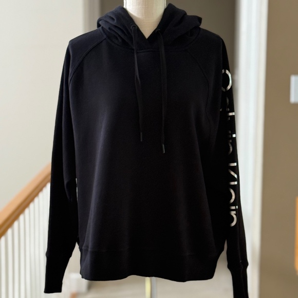 Calvin Klein Performance Crop Pullover Hoodie, Plus Size 2x - Picture 11 of 11